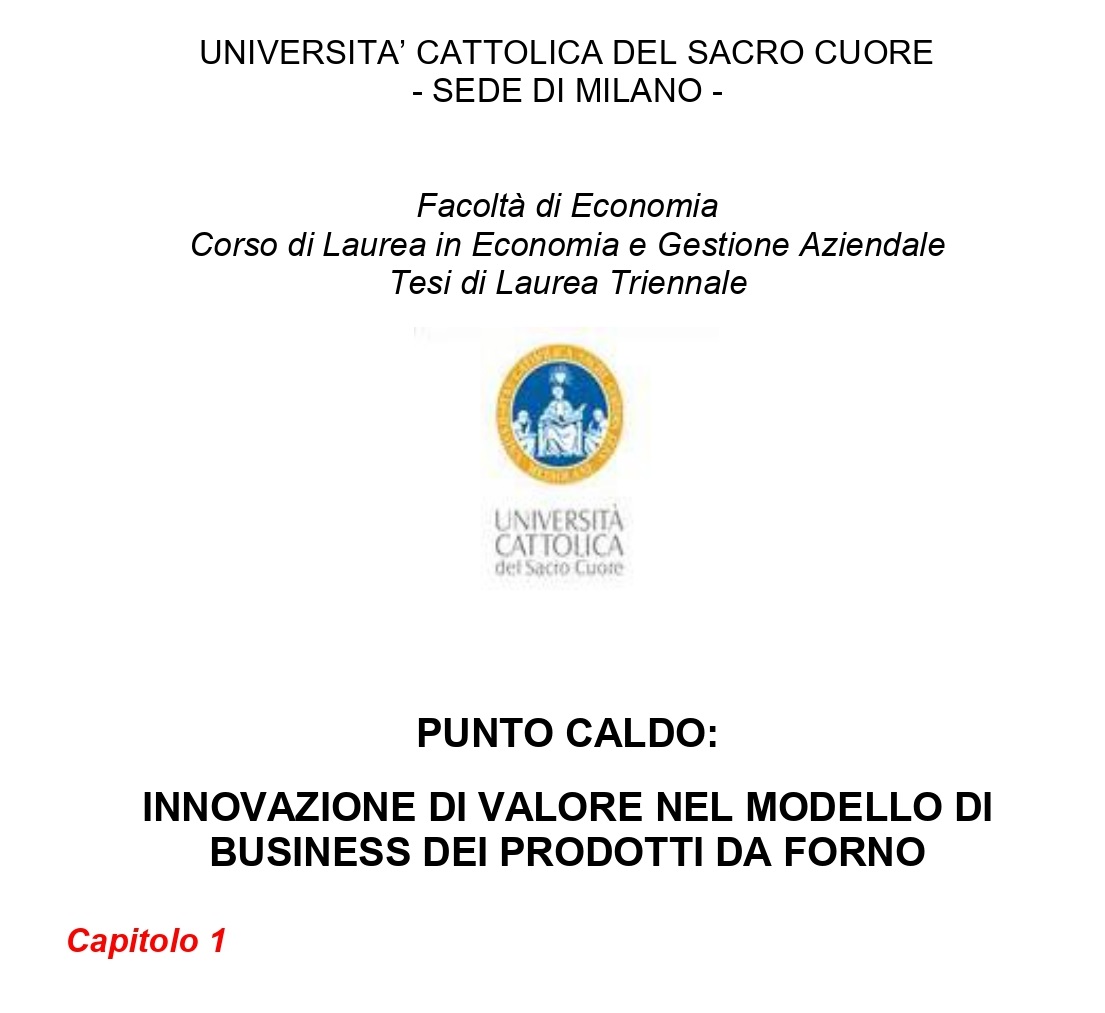 Punto Caldo: Innovazione di Valore nel Modello di Business dei Prodotti da Forno